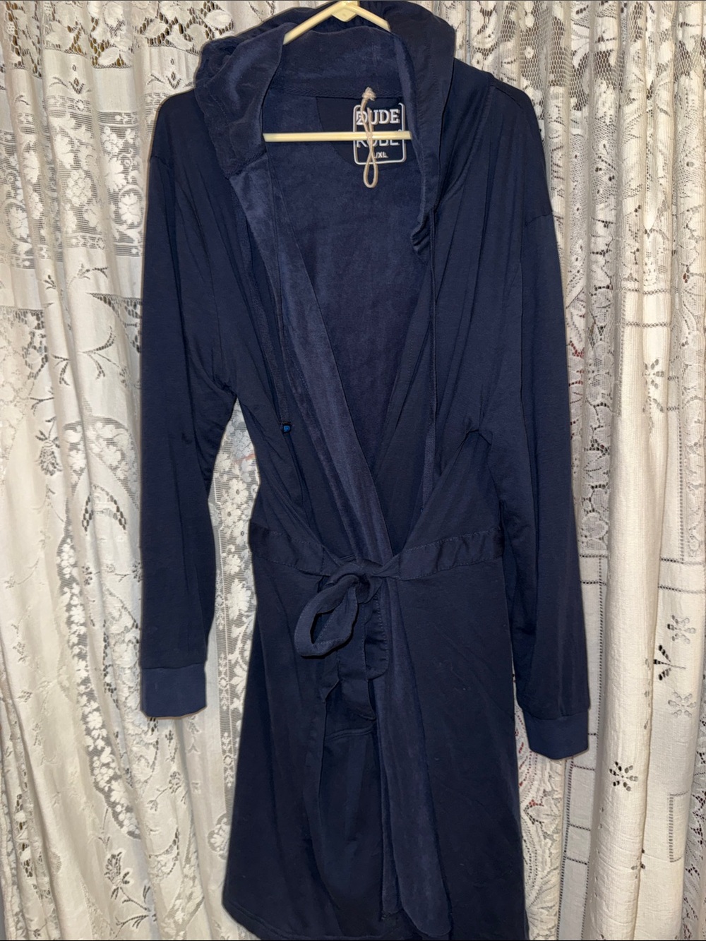 Dude robe menswear robe l/xl heavy